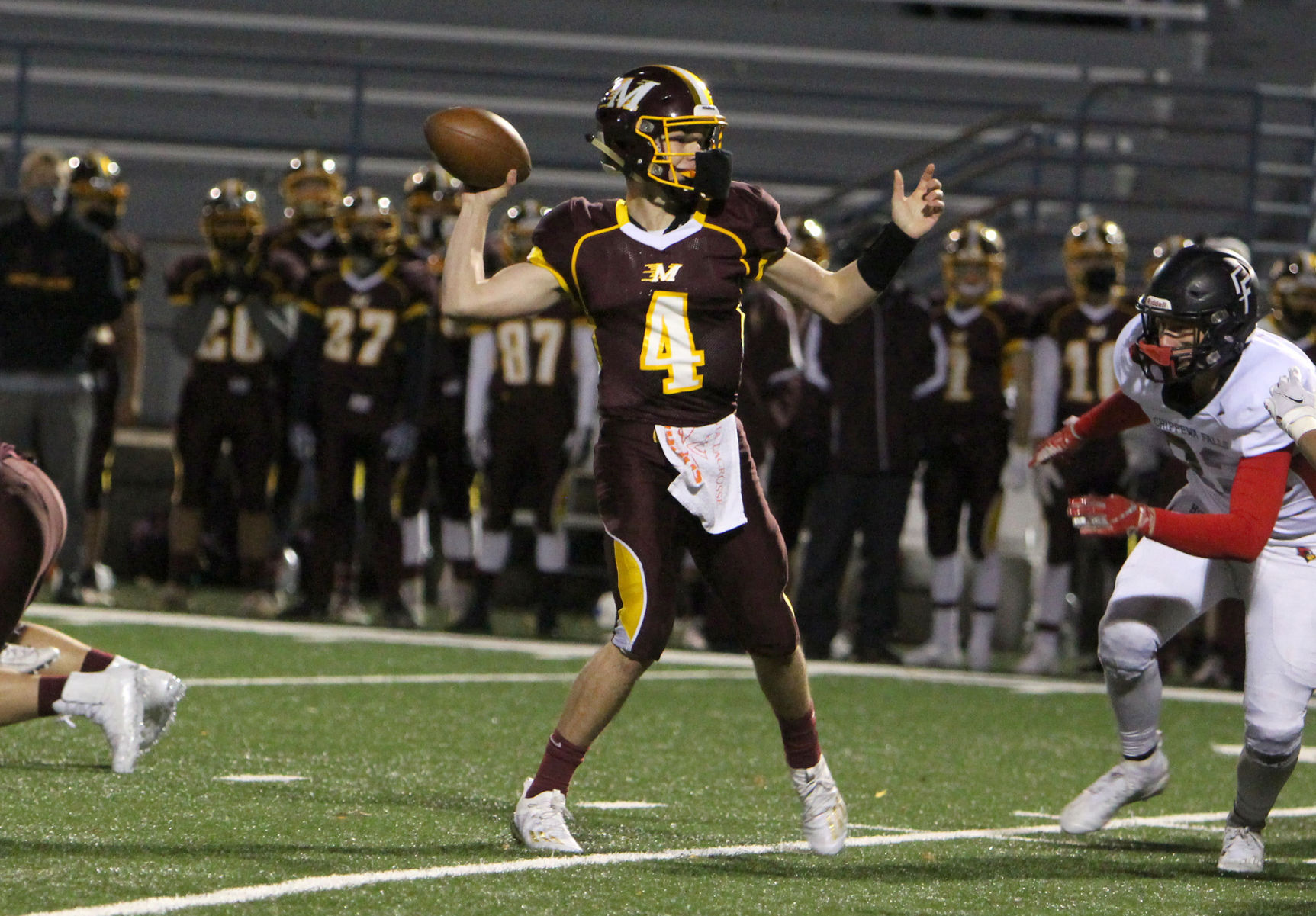 Chi-Hi at Menomonie football 10-16-20